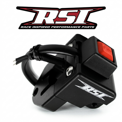 Straightline Performance RSI Billet Throttle Block with Billet Push Button Kill Switch Ski-Doo 2008-2023