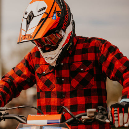 Cortech The Bender Motorcycle Riding Flannel - Adventure Parts