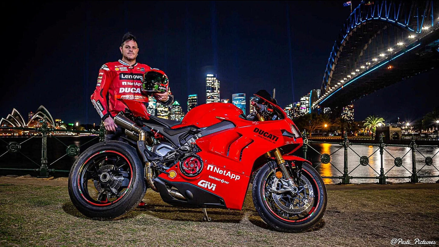 Vandemon Titanium High Mount 3/4 Slip-On Ducati Panigale & Streetfighter V4 2022-2024