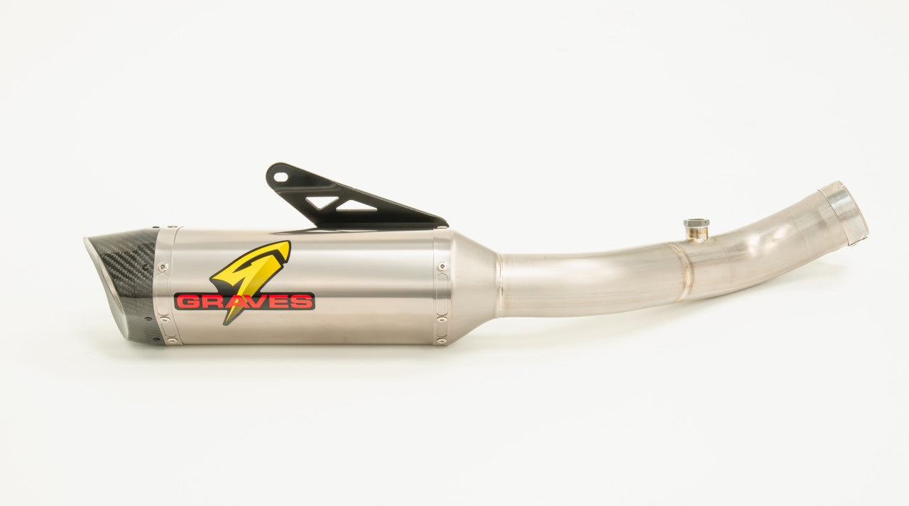 Graves Motorsports Cat Eliminator Titanium Exhaust System Aprilia RSV4 Factory 2019-2020