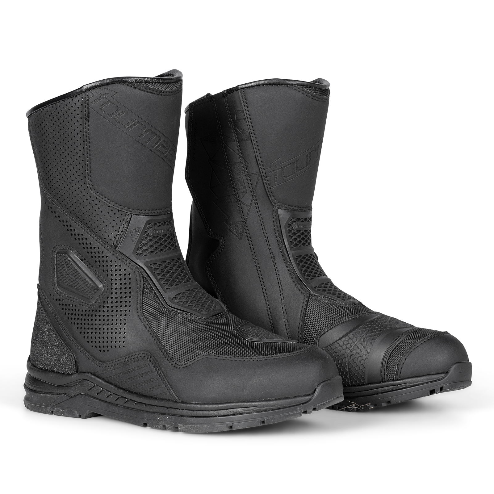 Tourmaster Helix Vented Touring Motorcycle Boots - Adventure Parts
