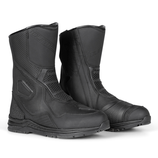 Tourmaster Helix Vented Touring Motorcycle Boots - Adventure Parts