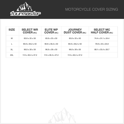 Tourmaster Elite WP Motorcycle Cover - Adventure Parts