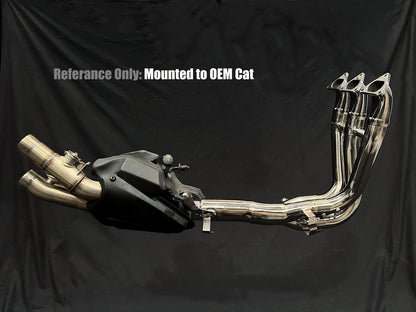 Vandemon Polished Titanium Headers Triumph Speed Triple 1200 RS & RR 2021-2024