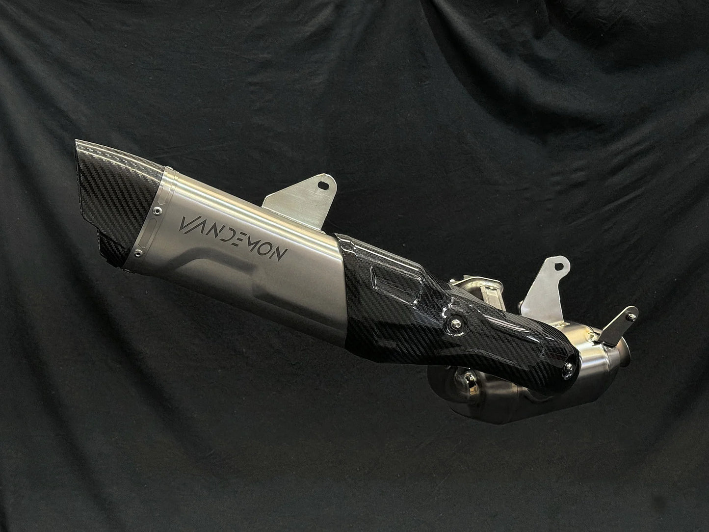 Vandemon Bimodal Titanium Stealth Slip-On Muffler Triumph Speed Triple 1200RS & RR 2021-2024