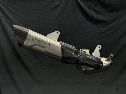 Vandemon Bimodal Titanium Stealth Slip-On Muffler Triumph Speed Triple 1200RS & RR 2021-2024