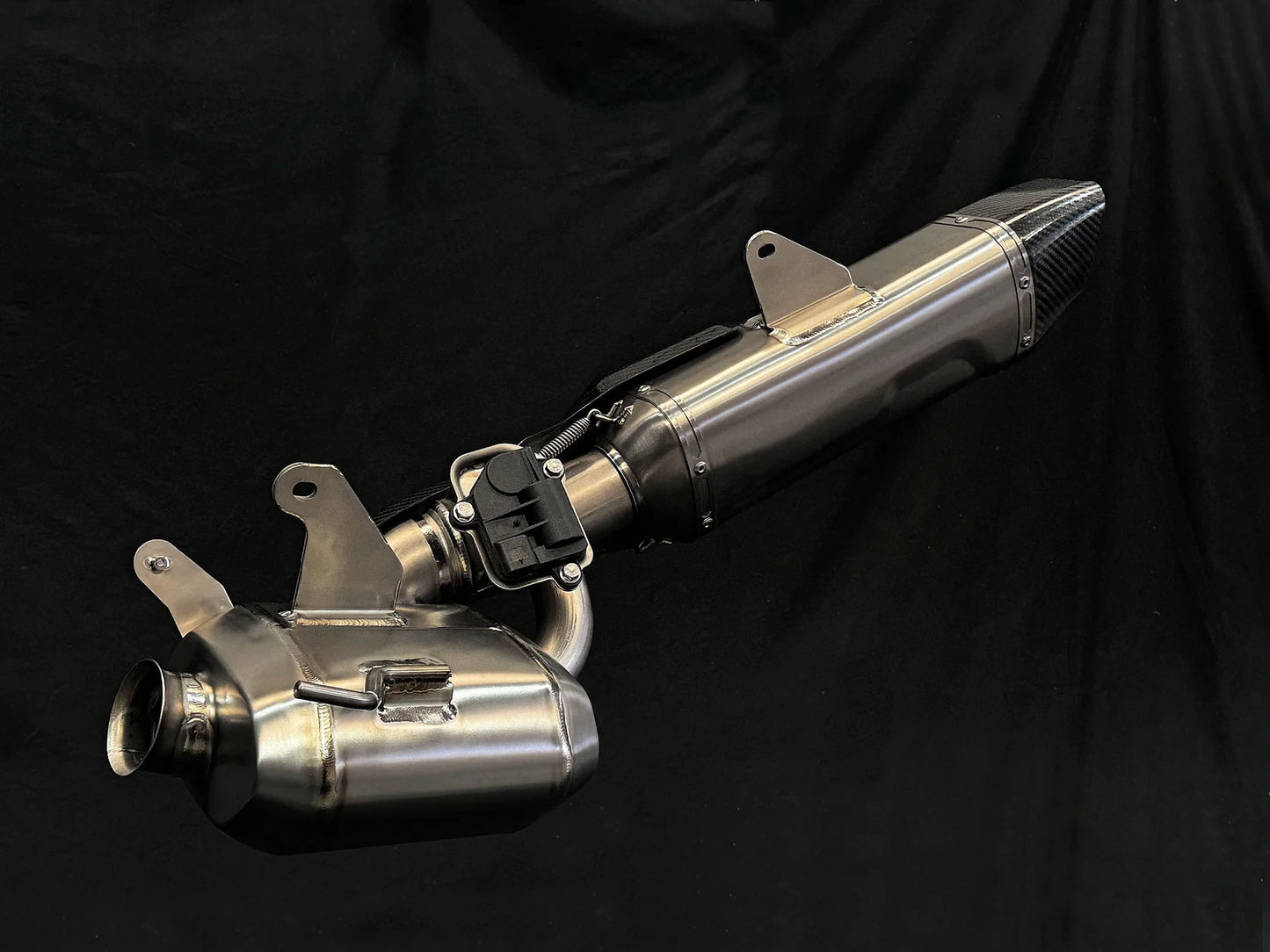 Vandemon Bimodal Titanium Stealth Slip-On Muffler Triumph Speed Triple 1200RS & RR 2021-2024