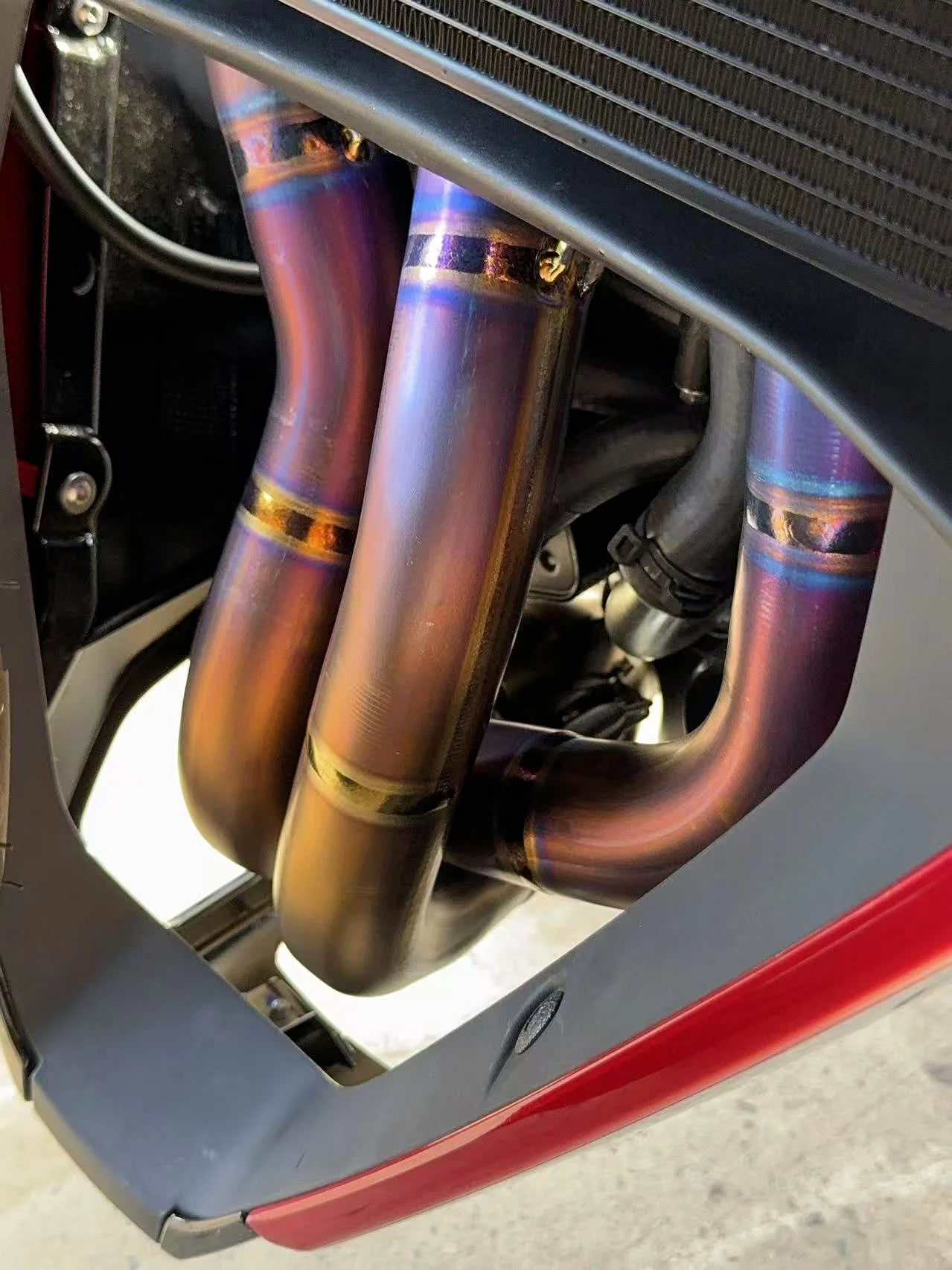 Vandemon Titanium Exhaust System Triumph Trident & Daytona 660 2020-2025