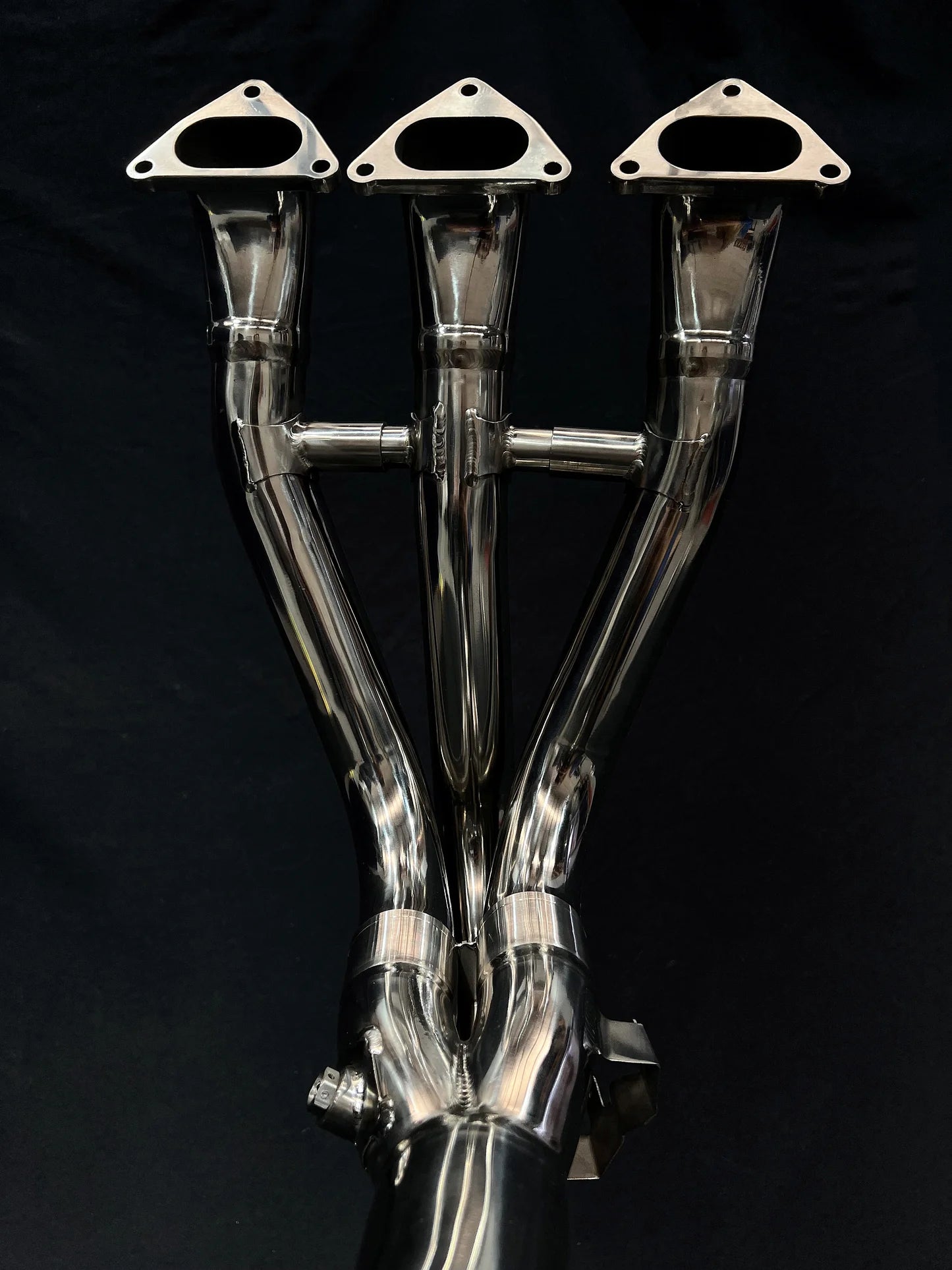 Vandemon Polished Titanium Headers Triumph Speed Triple 1200 RS & RR 2021-2024