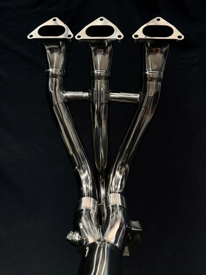 Vandemon Polished Titanium Headers Triumph Speed Triple 1200 RS & RR 2021-2024
