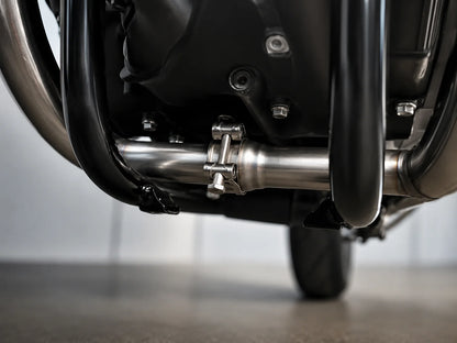 Vandemon Polished Titanium Exhaust Triumph Speed Twin 1200 2019-2024