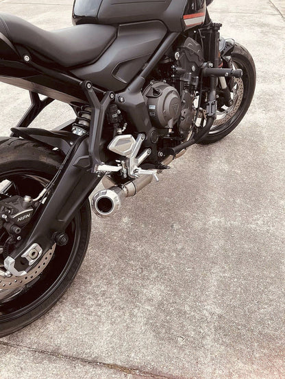 Vandemon Titanium Exhaust System Triumph Trident & Daytona 660 2020-2025