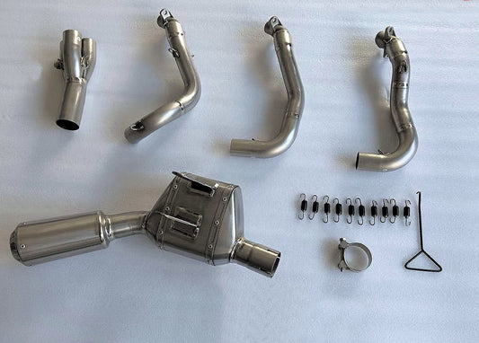 Vandemon Titanium Exhaust System Triumph Trident & Daytona 660 2020-2025