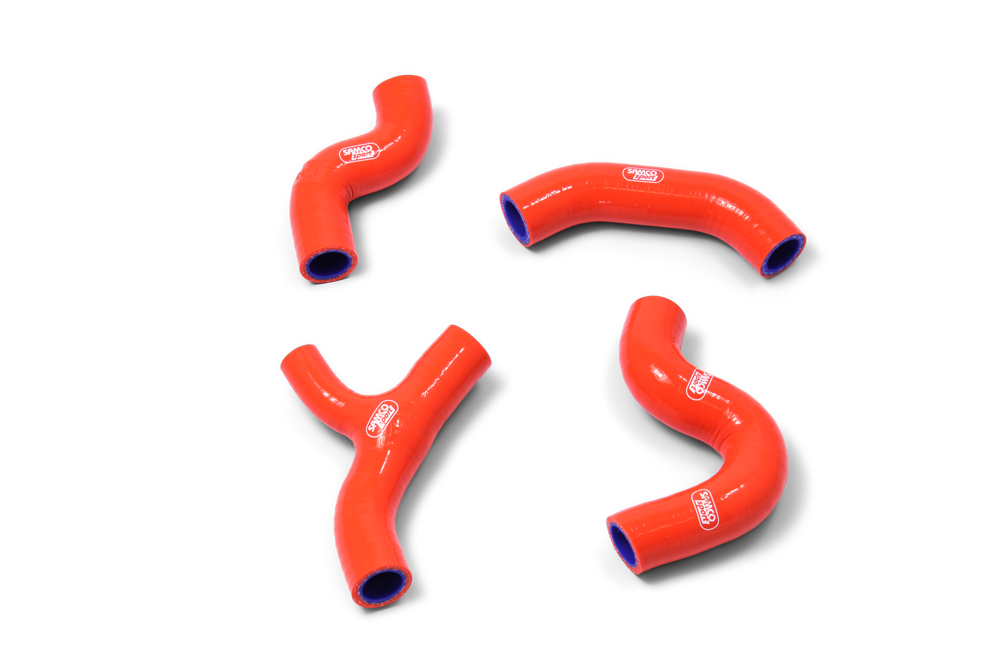 Samco Radiator Hose 4 Piece Kit KTM 450/500 EXC-F/Six Days 2017-2019 - Adventure Parts