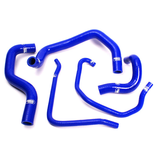 Samco Radiator Hose 5 Piece Kit Kawasaki ZX 6R 600 636 B1&B2 2003-2004 - Adventure Parts
