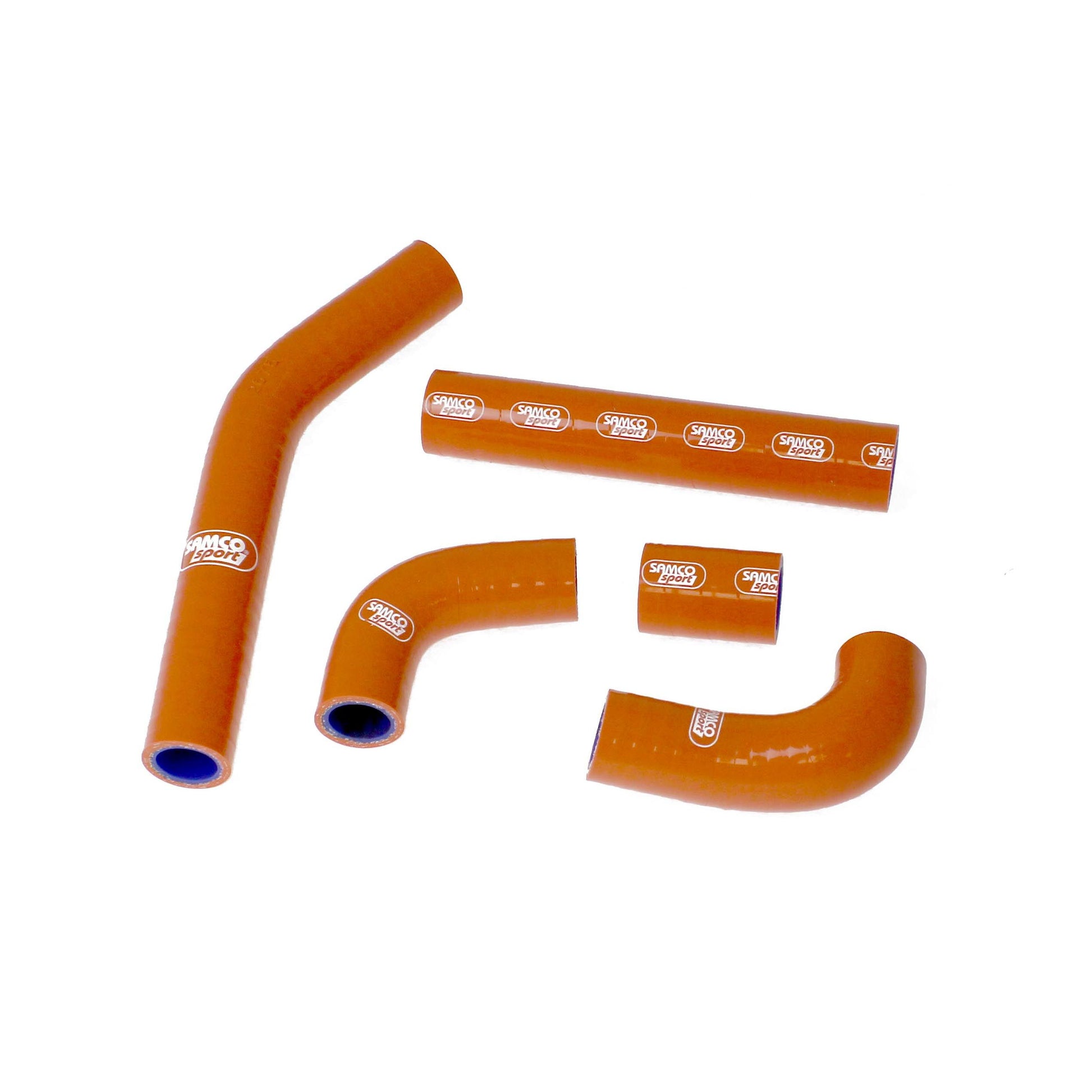 Samco Radiator Hose 5 Piece Kit KTM 125 EXC OEM Design 2008-2011 - Adventure Parts