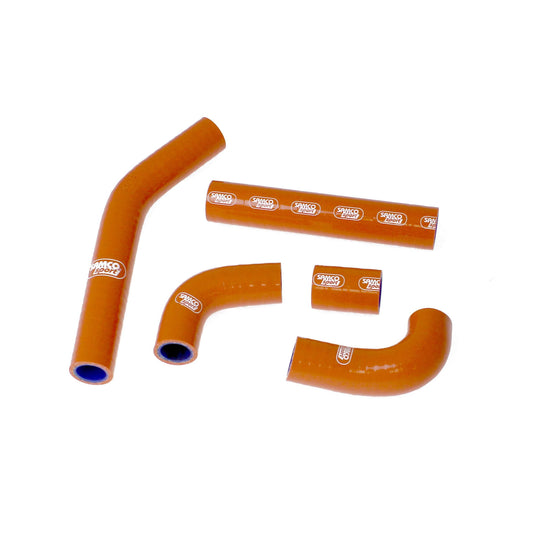 Samco Radiator Hose 5 Piece Kit KTM 125 EXC OEM Design 2008-2011 - Adventure Parts