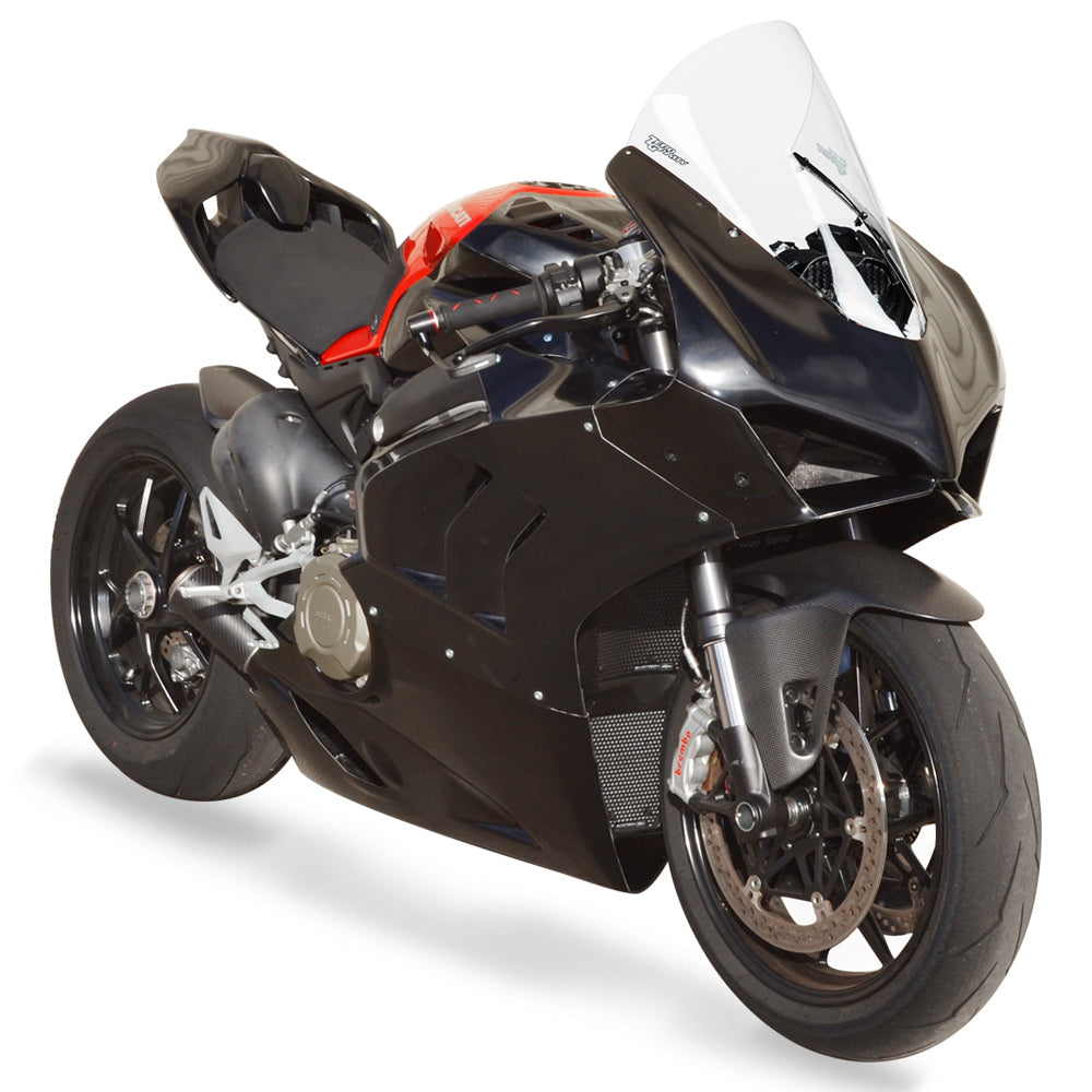 Hotbodies Racing  Carbon Fiber WSBK Ram Air/Tach support Ducati Panigale V4/R 2018-2022 - Adventure Parts