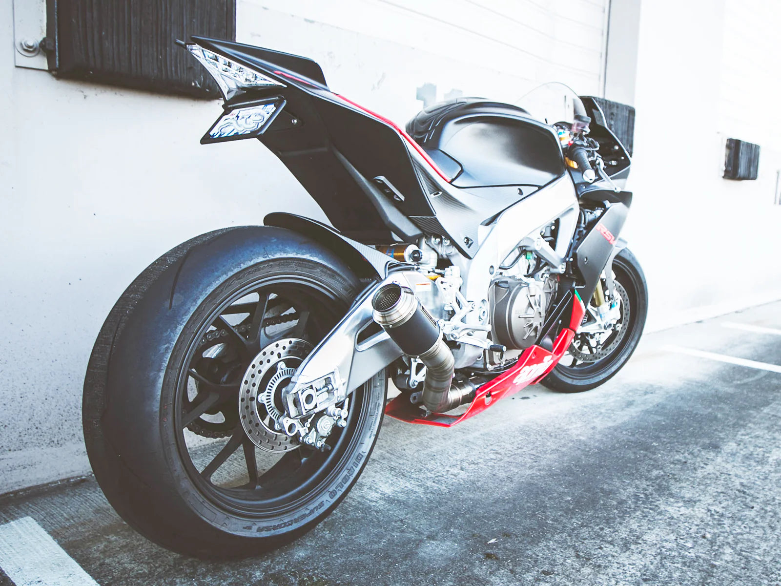 Competition Werkes Slip-On Exhaust Aprilia Tuono 2010-2015 - Adventure Parts