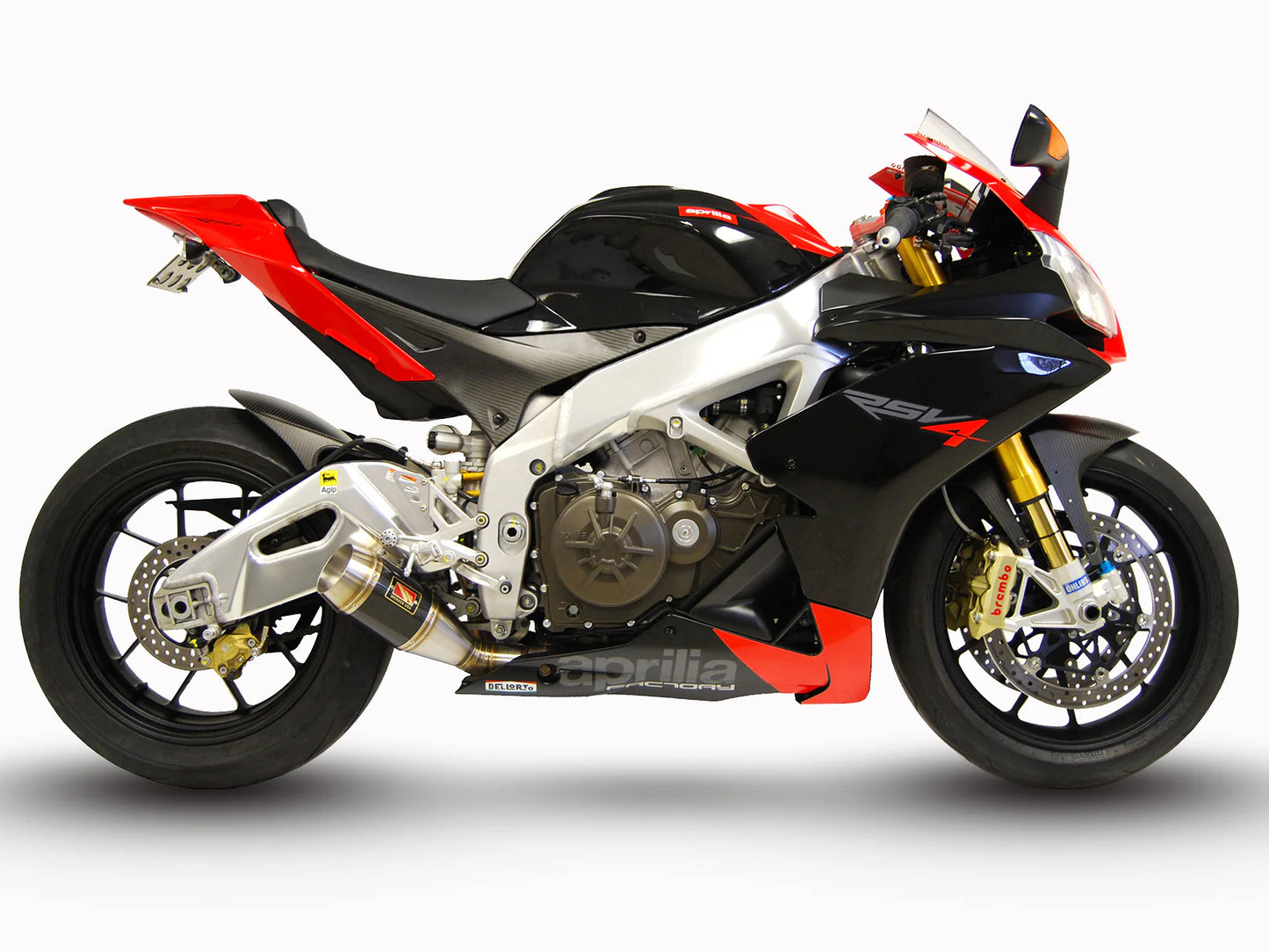 Competition Werkes Slip-On Exhaust Aprilia RSV4 2010-2015 - Adventure Parts