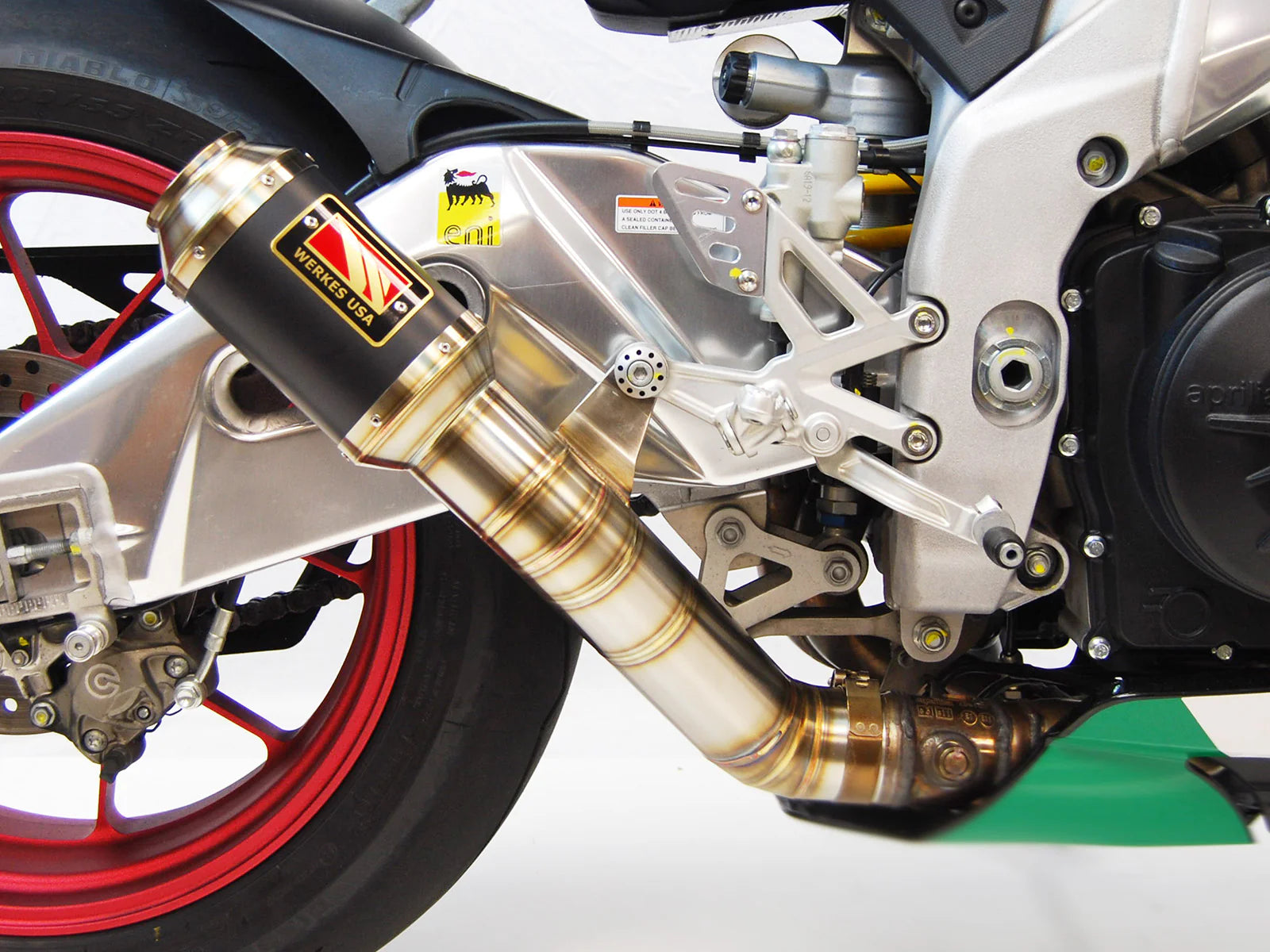 Competition Werkes Slip-On Exhaust Aprilia Tuono 2015-2016 - Adventure Parts