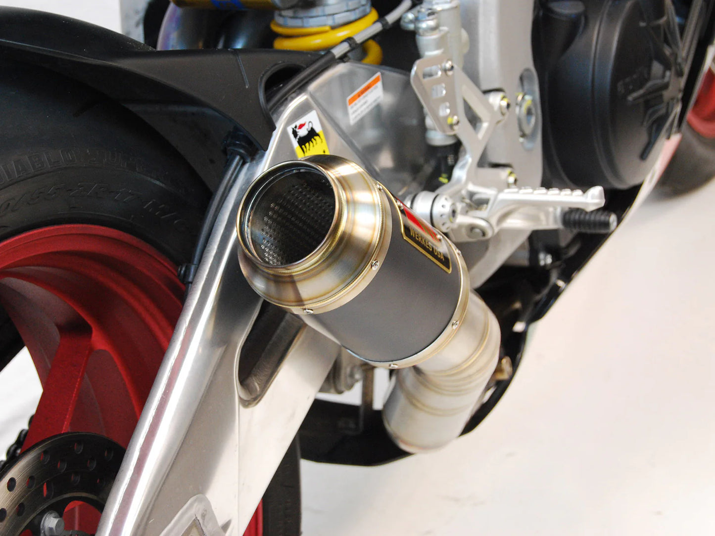 Competition Werkes Slip-On Exhaust Aprilia Tuono 2015-2016 - Adventure Parts
