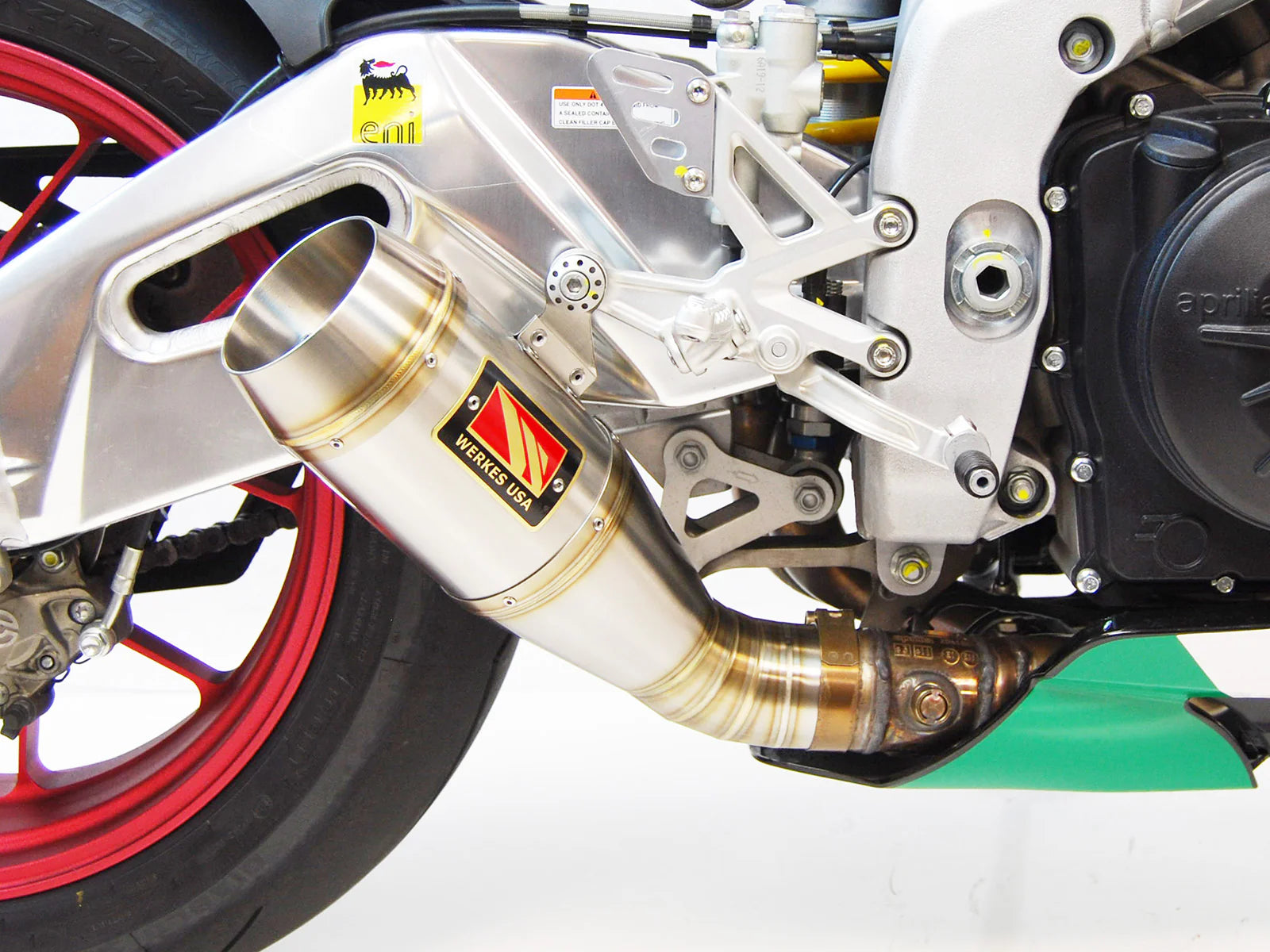Competition Werkes Slip-On Exhaust Aprilia Tuono 2015-2016 - Adventure Parts