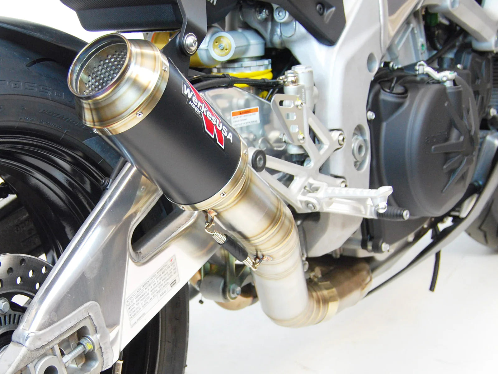 Competition Werkes Slip-On Exhaust Aprilia Tuono 2017+ - Adventure Parts