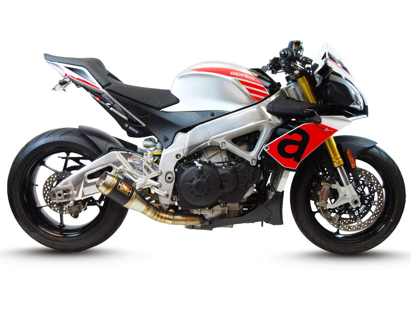 Competition Werkes Slip-On Exhaust Aprilia Tuono 2017-2020 - Adventure Parts