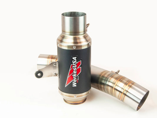 Competition Werkes Slip-On Exhaust Aprilia RSV4 Tuono 2021+ - Adventure Parts