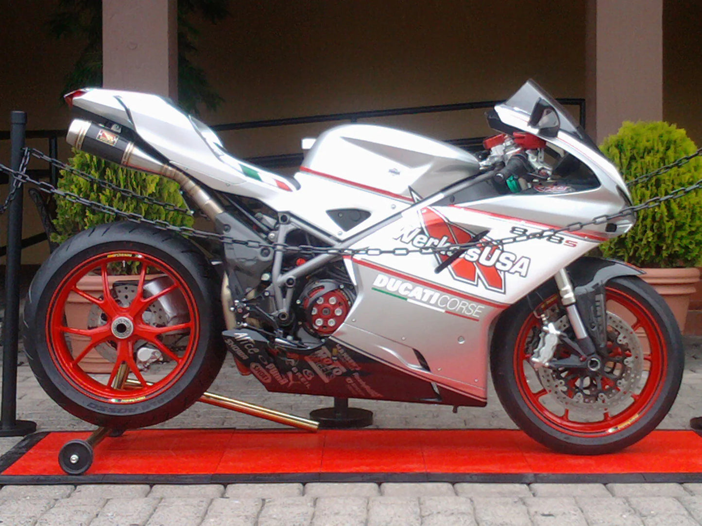 Competition Werkes Slip-On Exhaust Ducati 848 2008-2013 - Adventure Parts