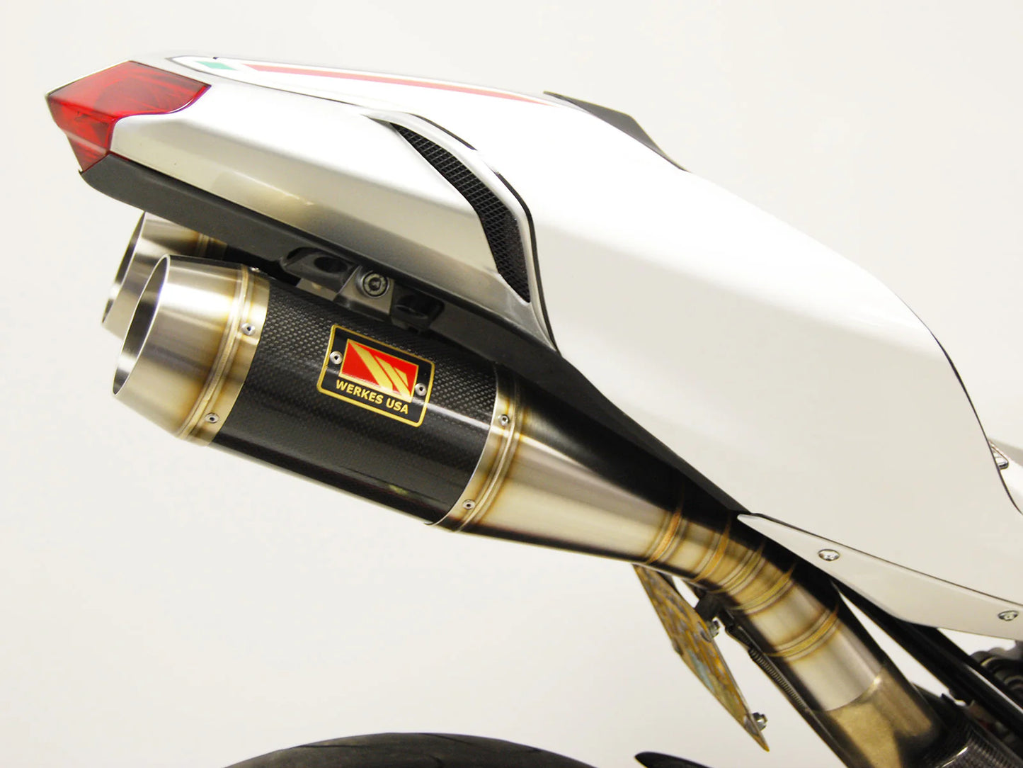 Competition Werkes Slip-On Exhaust Ducati 848 2008-2013 - Adventure Parts