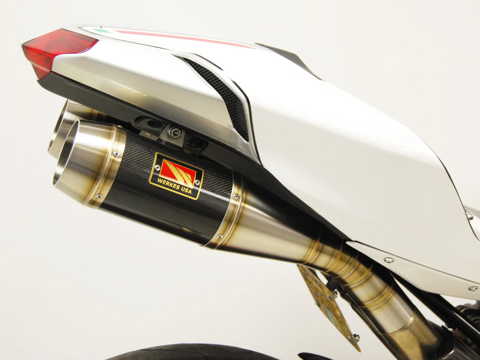 Competition Werkes Slip-On Exhaust Ducati 848 2008-2013 - Adventure Parts
