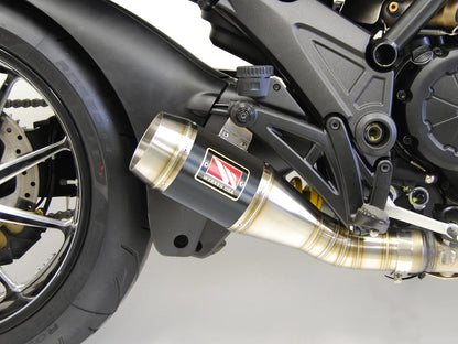 Competition Werkes Slip-On Exhaust Ducati Diavel 2011-2018 - Adventure Parts