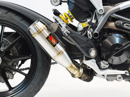 Competition Werkes Slip-On Exhaust Ducati Hypermotard 821 2013-2016 - Adventure Parts