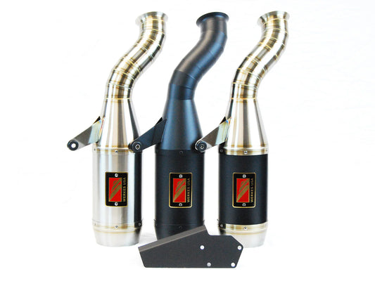 Competition Werkes Slip-On Exhaust Ducati Hypermotard Hyperstrada 821 2013-2016 - Adventure Parts