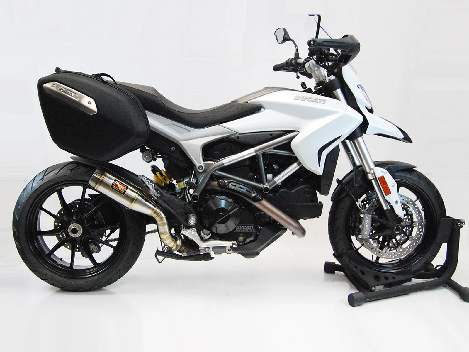 Competition Werkes Slip-On Exhaust Ducati Hypermotard Hyperstrada 821 2013-2016 - Adventure Parts
