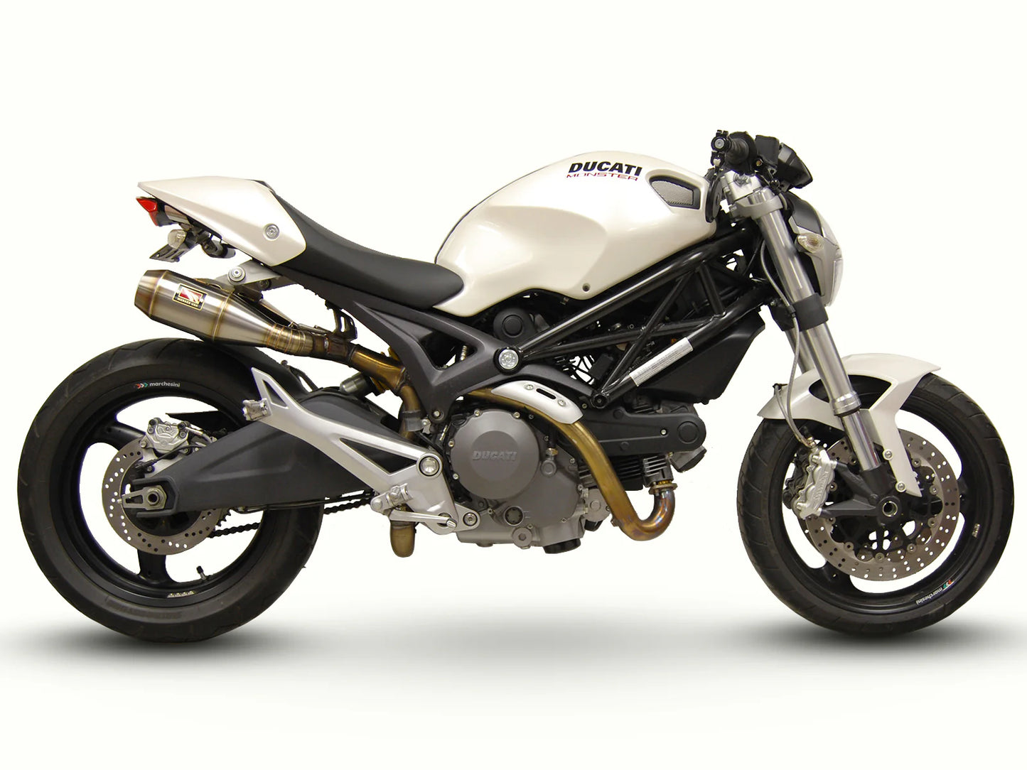 Competition Werkes Slip-On Exhaust Ducati Monster 696/769/1100 2010-2014 - Adventure Parts