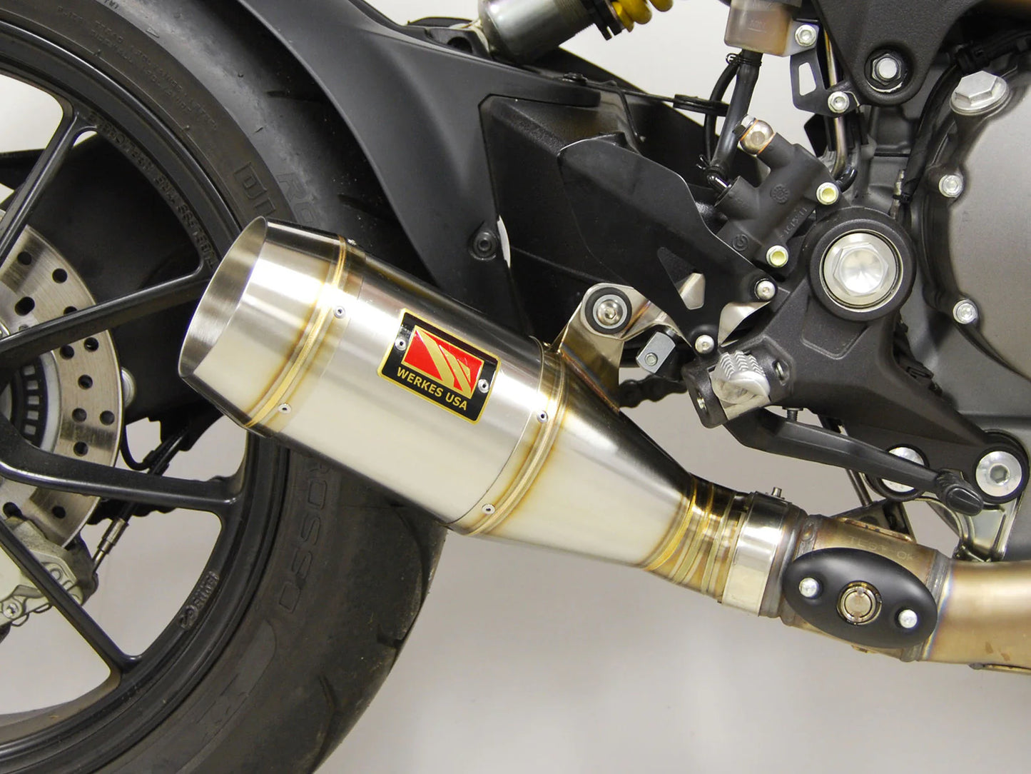 Competition Werkes Slip-On Exhaust Ducati Monster 1100 EVO 2011-2014 - Adventure Parts