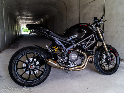 Competition Werkes Slip-On Exhaust Ducati Monster 1100 EVO 2011-2014 - Adventure Parts