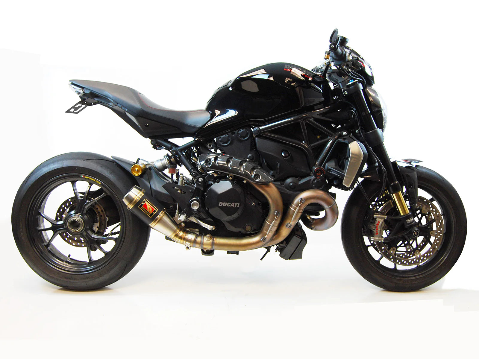 Competition Werkes Slip-On Exhaust Ducati Monster 821 1200 - Adventure Parts