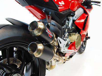 Competition Werkes Slip-On Exhaust Ducati Panigale V4 2018+ - Adventure Parts