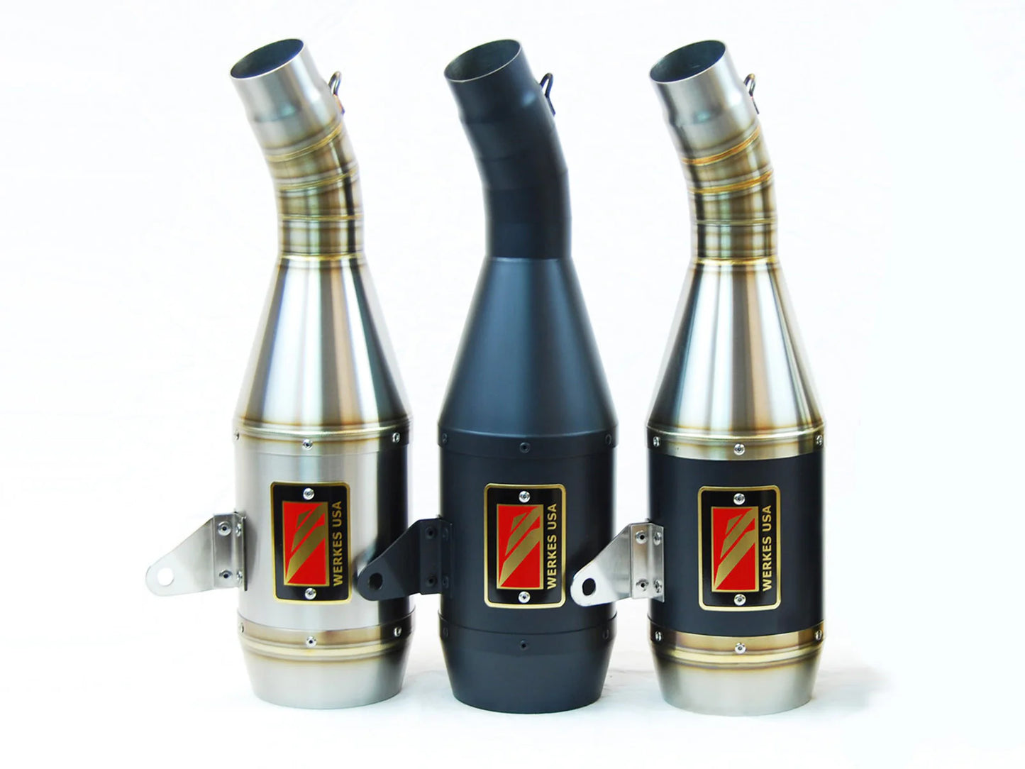 Competition Werkes Slip-On Exhaust Ducati Monster 797 - Adventure Parts