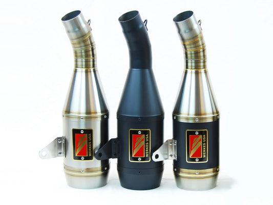 Competition Werkes Slip-On Exhaust Ducati Monster 797 - Adventure Parts