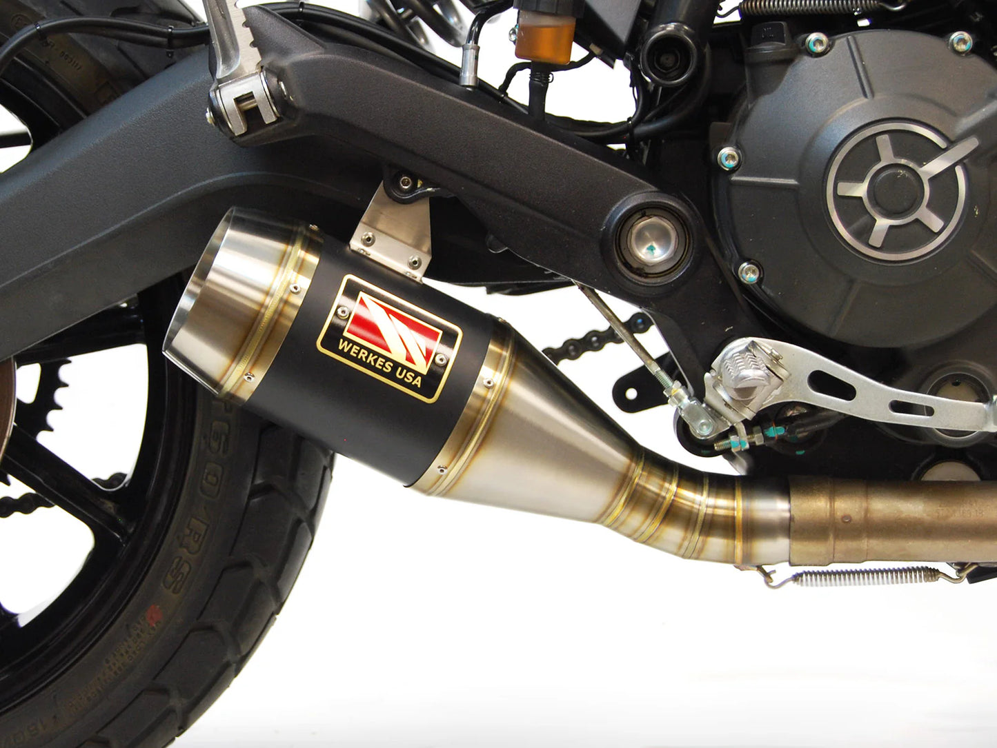 Competition Werkes Slip-On Exhaust Ducati Monster 797 - Adventure Parts