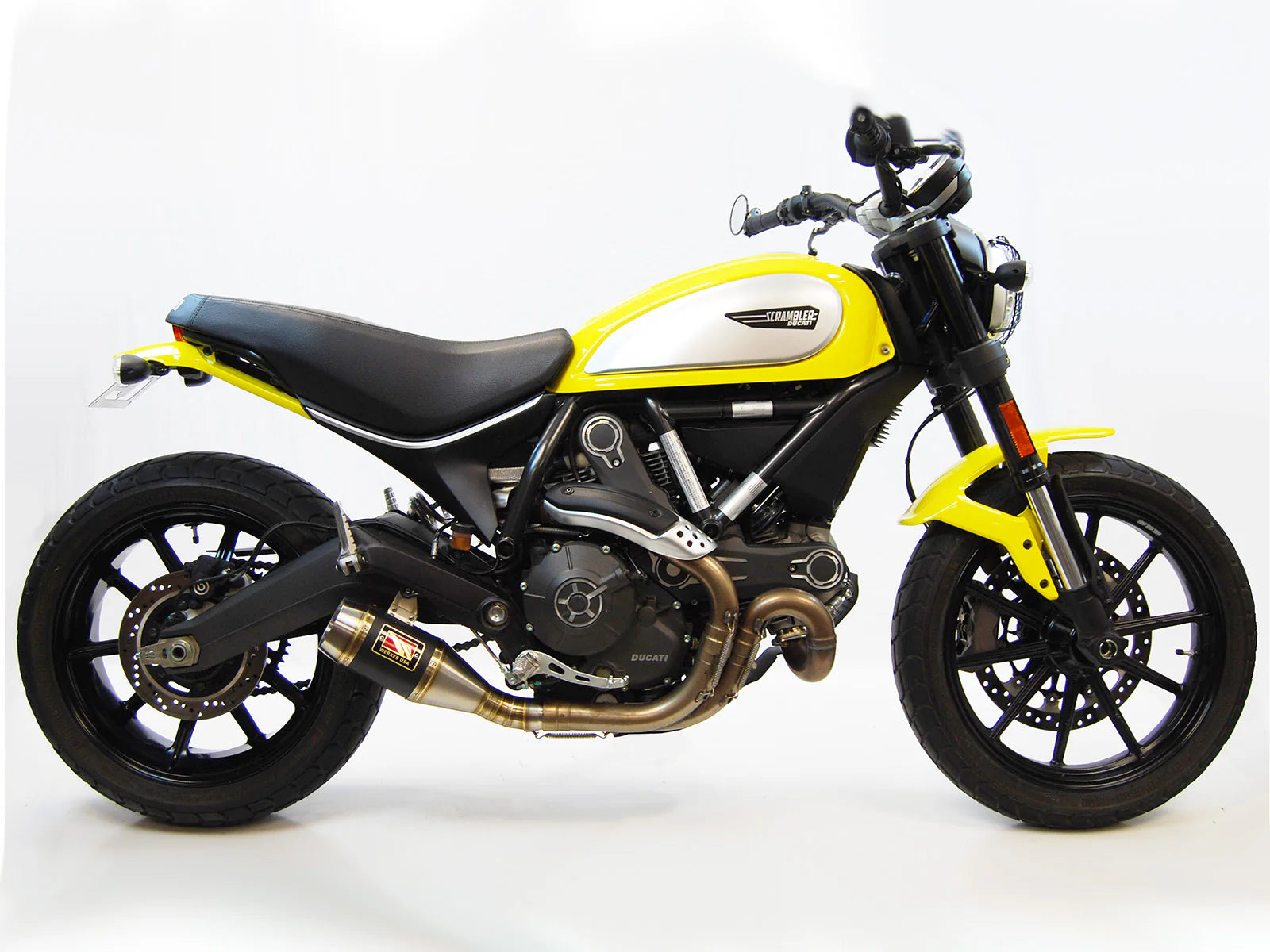 Competition Werkes Slip-On Exhaust Ducati Monster 797 - Adventure Parts