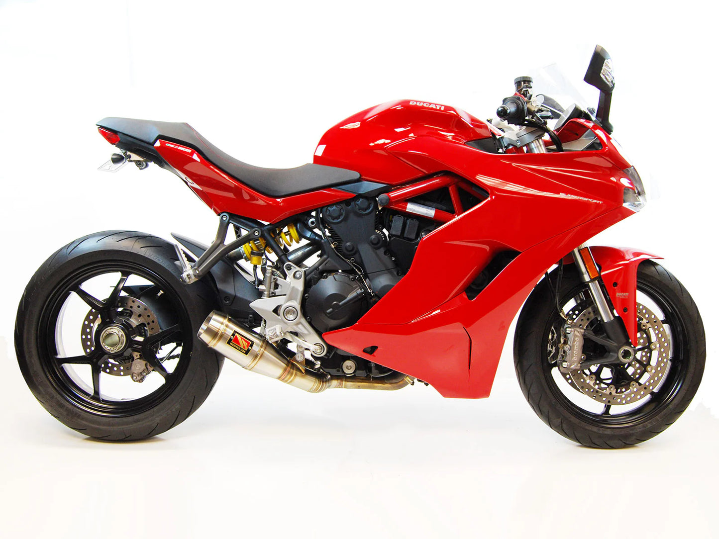 Competition Werkes Slip-On Exhaust Ducati SuperSport 2017-2020 - Adventure Parts