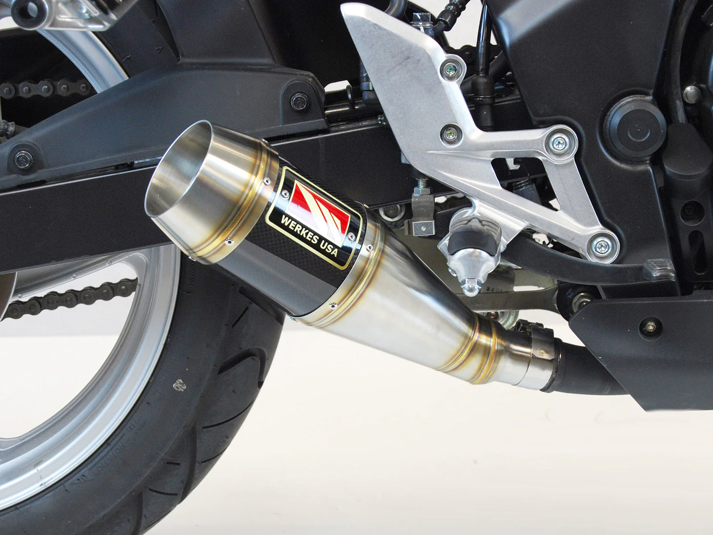 Competition Werkes Slip-On Exhaust Honda CBR250R 2011-2014 - Adventure Parts