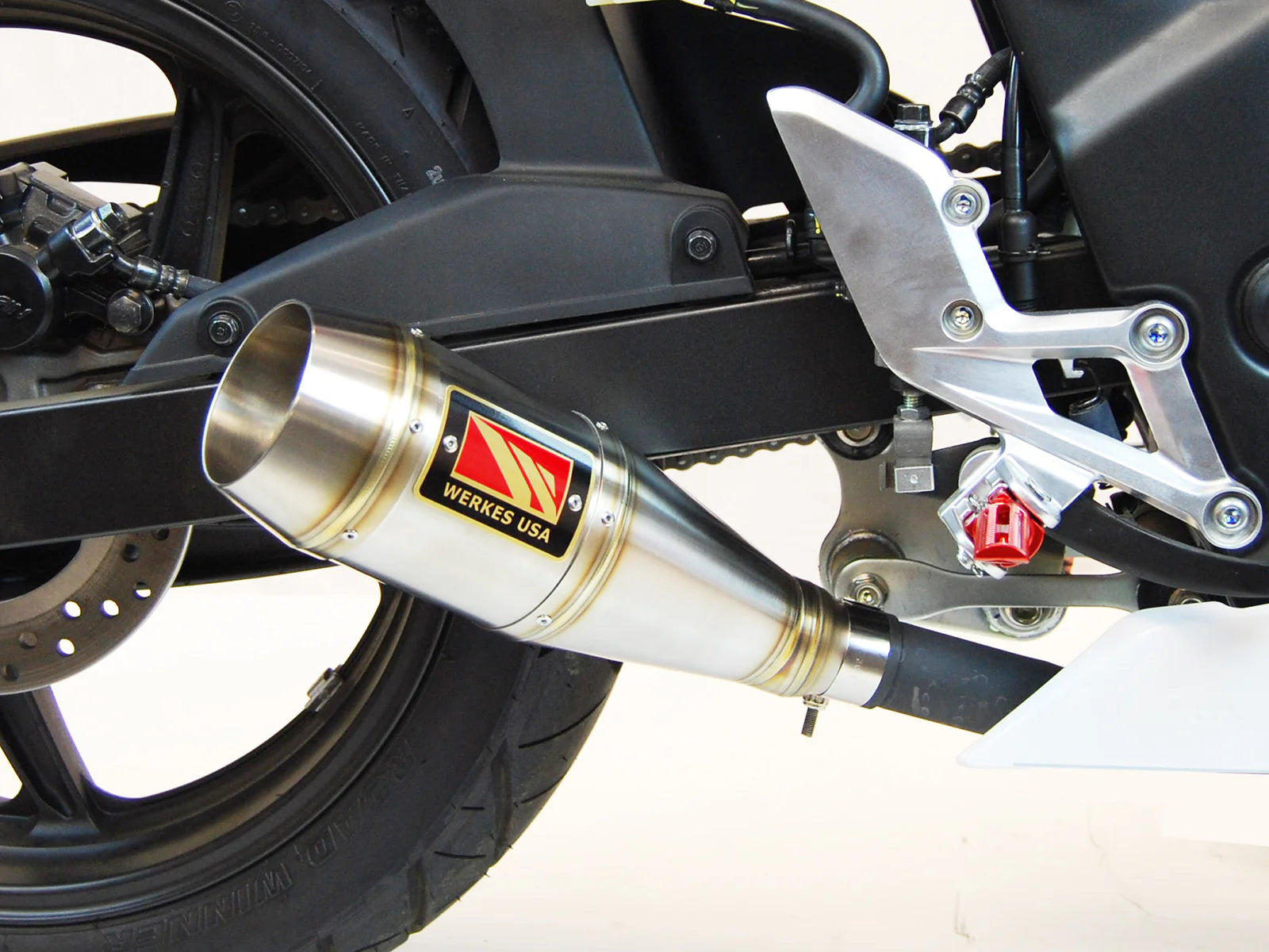 Competition Werkes Slip-On Exhaust Honda CBR300R 2015-2016 - Adventure Parts