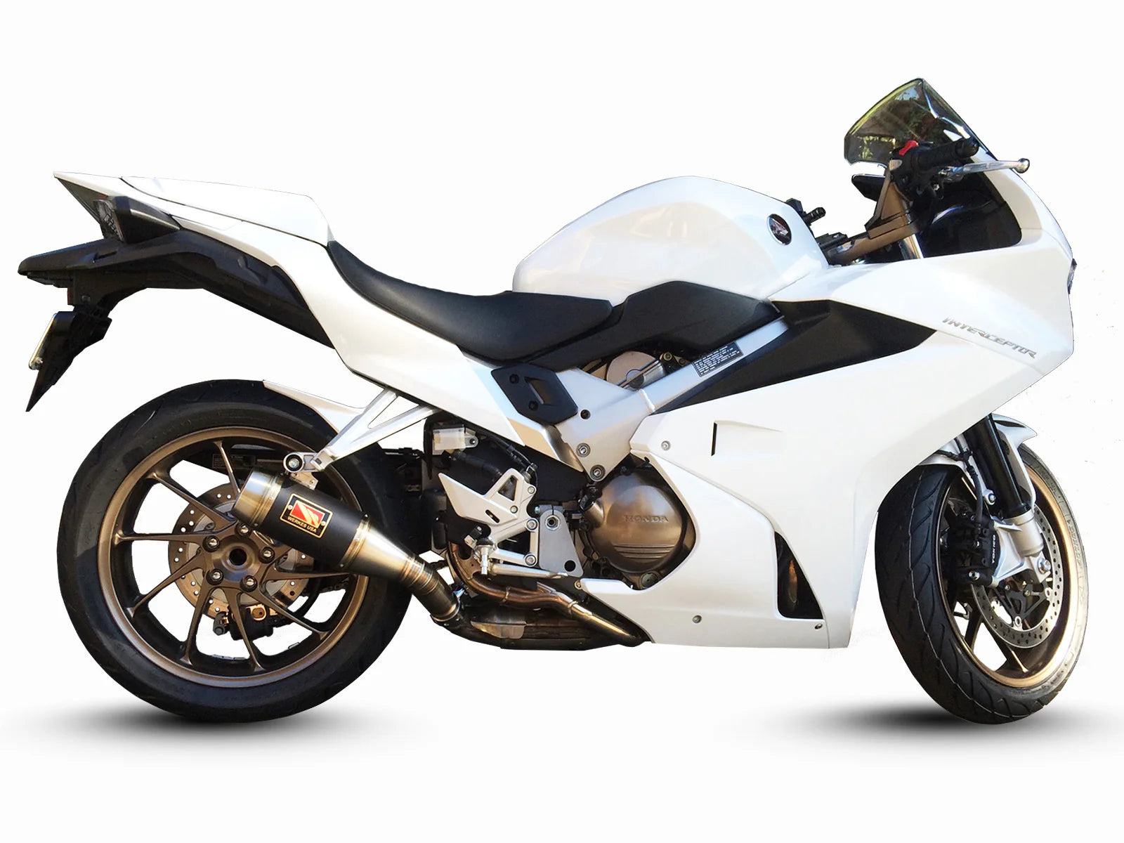 Competition Werkes Slip-On Exhaust Honda VFR800 Interceptor 2014+ - Adventure Parts